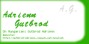 adrienn gutbrod business card